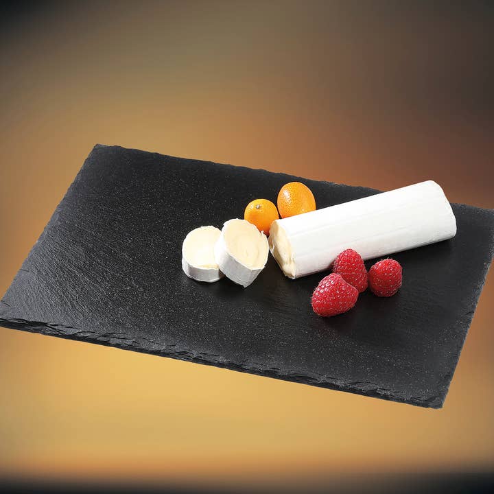 Frieling USA - Wholesale Cheese Board - Slate Serving Board, Rectangular 11.8"x 7.9"4
