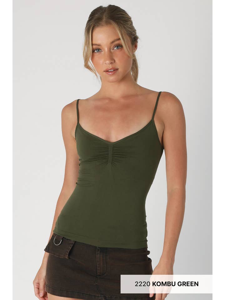 NIKIBIKI - Wholesale Camisole - Women's - NS8341- Jersey Shirred Cami 20