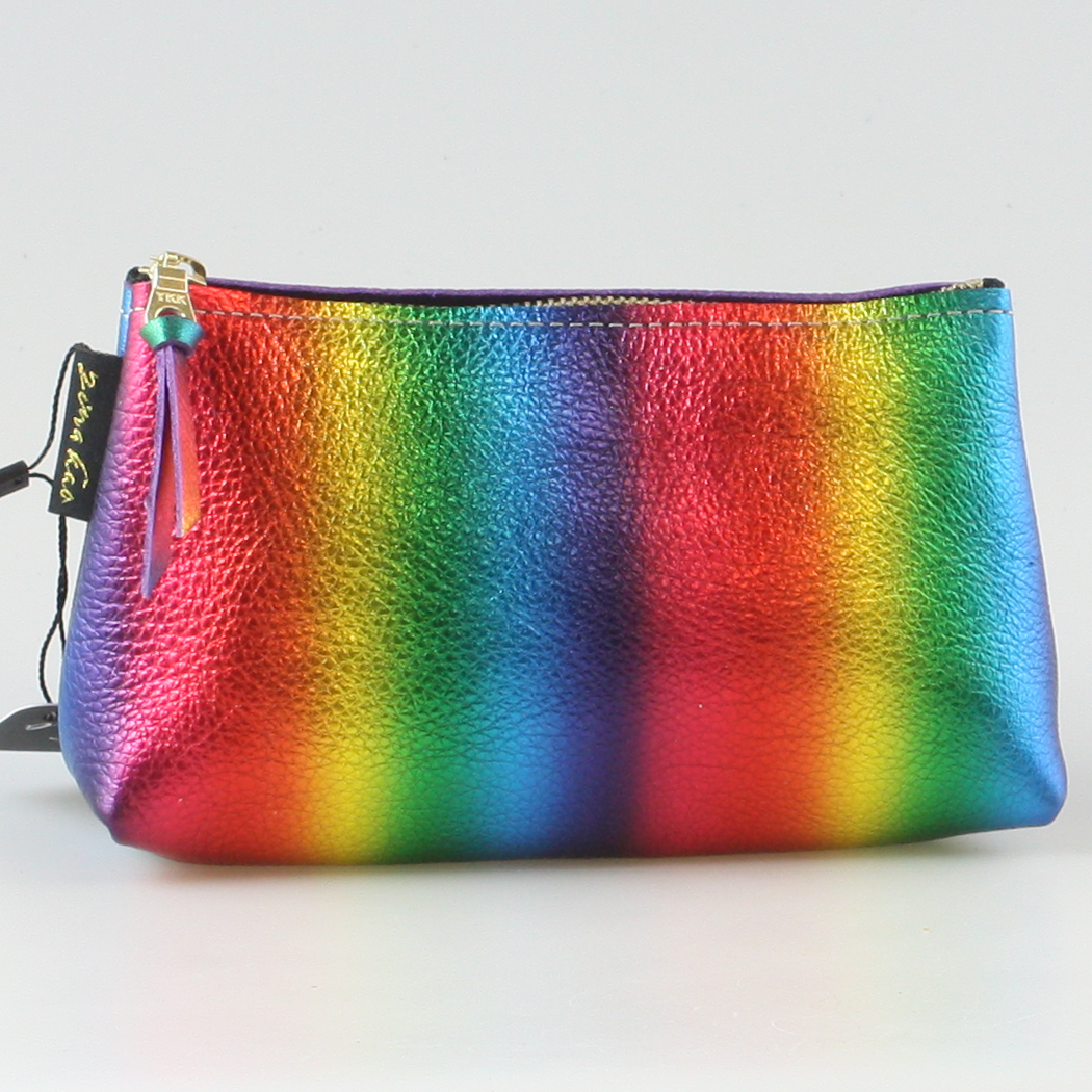 Zina Kao Exclusives – wholesale Make-up/cosmetic bag – The Smaller Metallic Makeup Clutch: 2 sizes! Bardot & Turner6