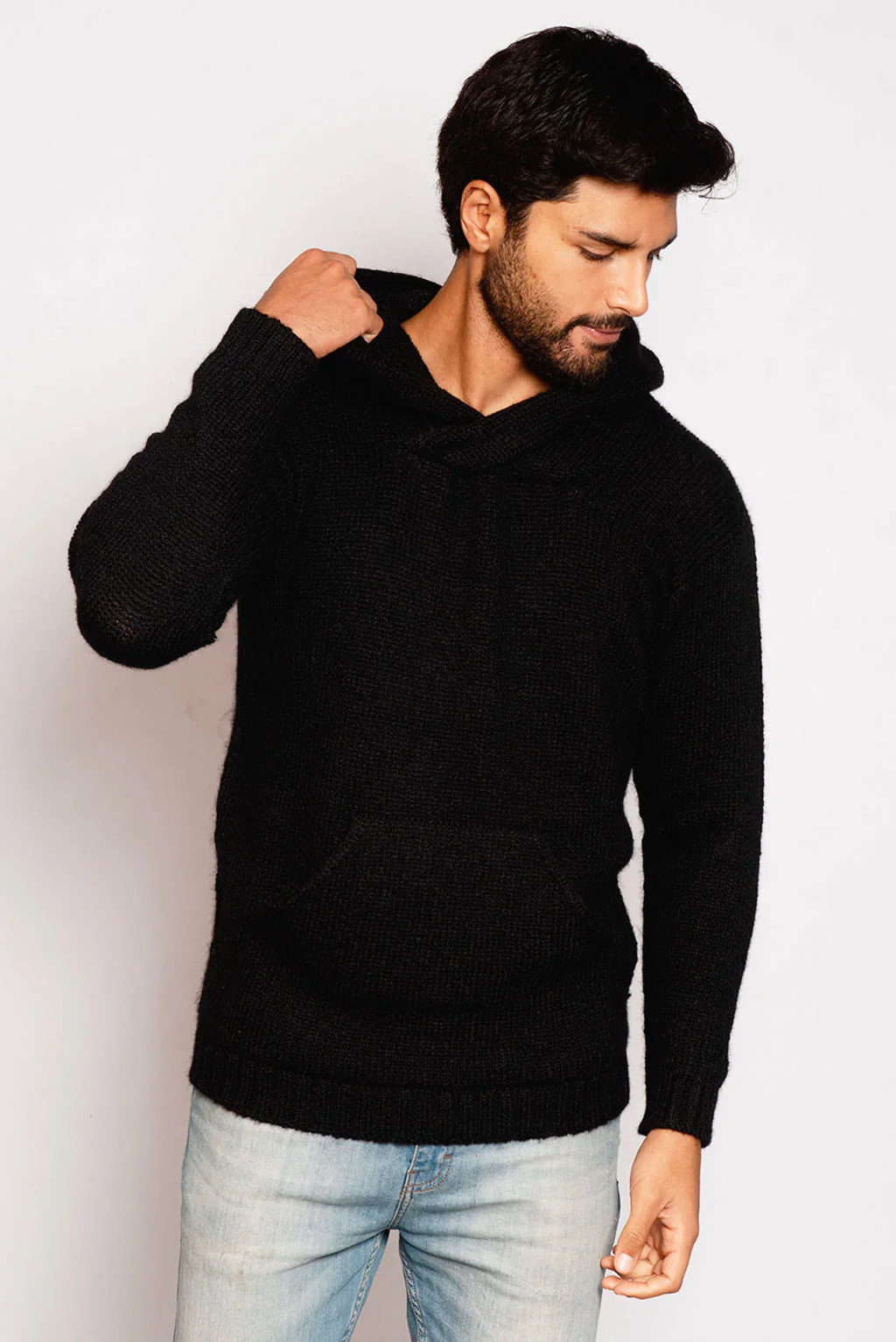 Alpaca Collections - Wholesale Hoodie - Men's - Brian Alpaca Hoodie1