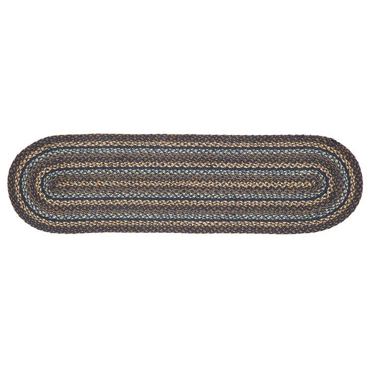 IHF HOME DECOR/IHF RUGS - Wholesale Area Rug - Denim Braided Jute Area Rug & Tabletop Collect BR-2872