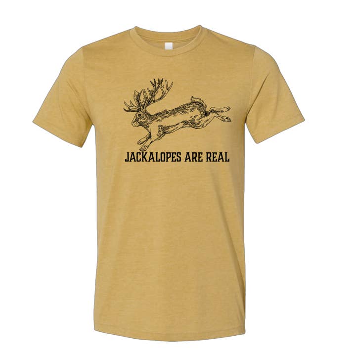 This Joyful Home - Wholesale T-Shirt (Graphic) - Unisex - Jackalopes are Real Wyoming Unisex T Shirt
