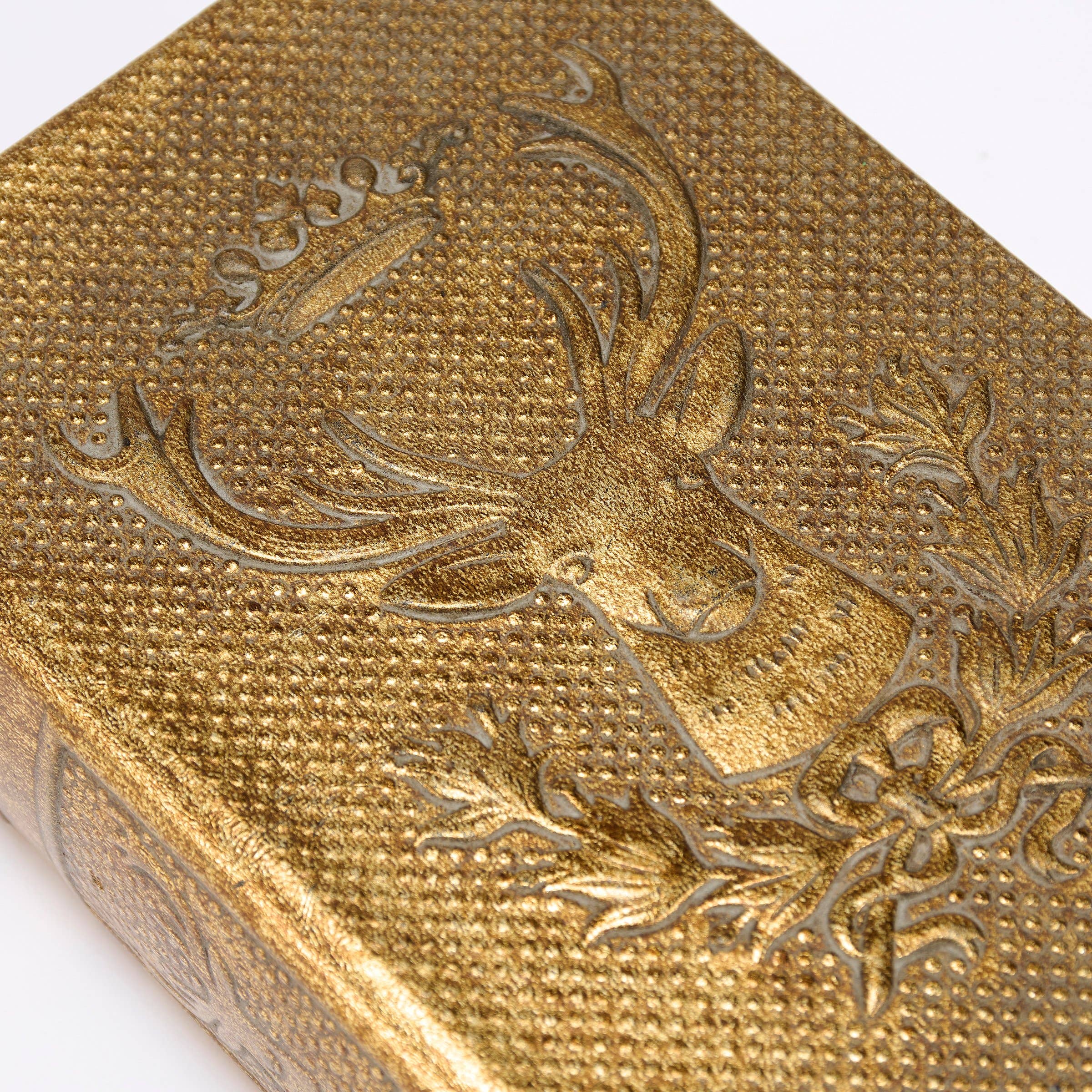 Primitives by Kathy - Wholesale Decorative Box - Gold Deer Book Box6