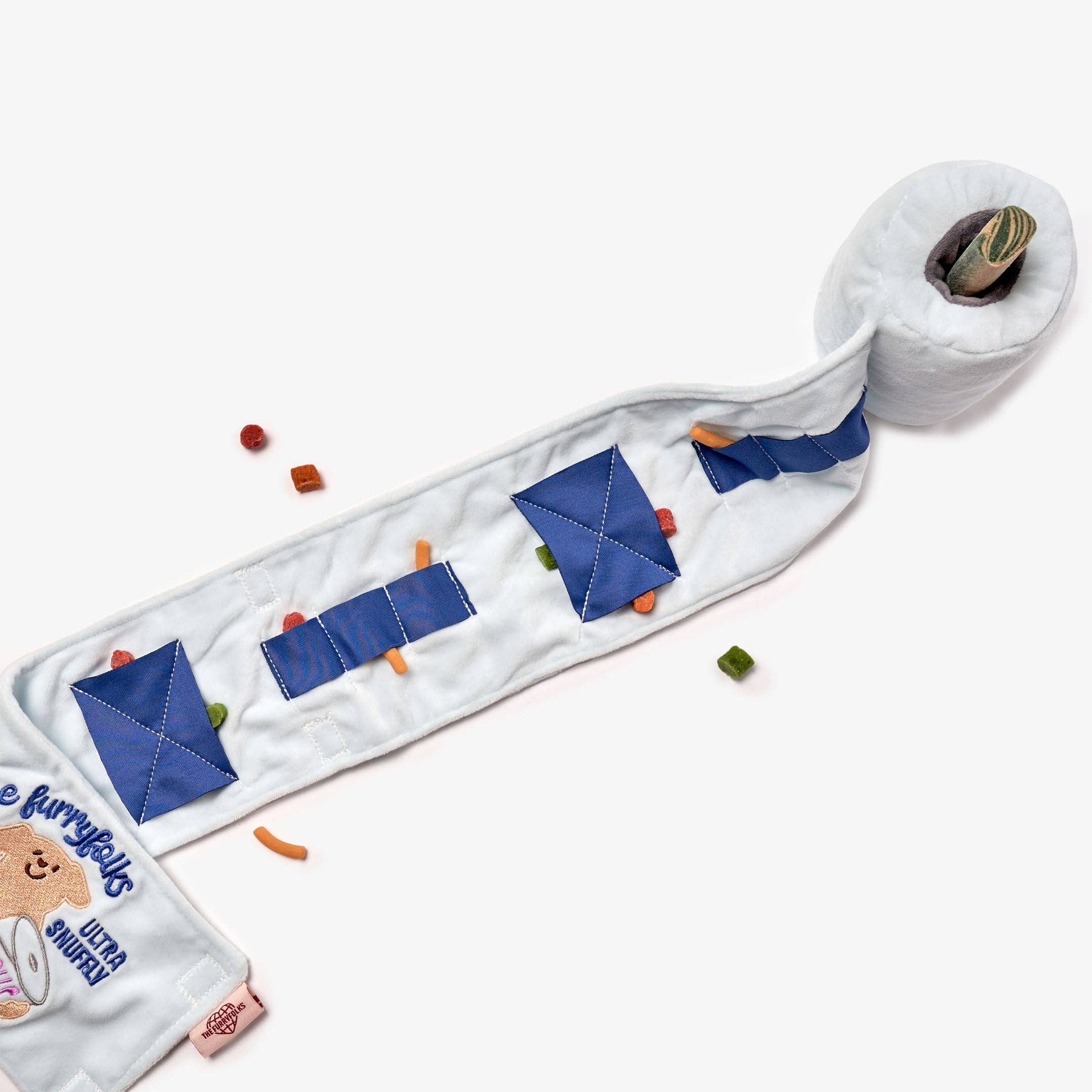 the furryfolks - Wholesale Pet Plush Toy - Dog - Toilet Paper Nosework Toy1