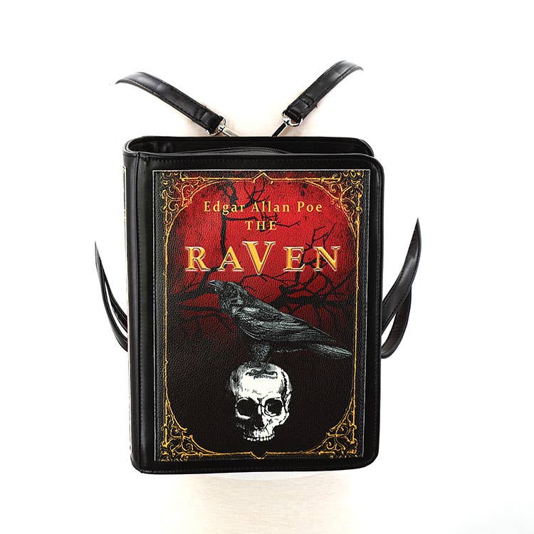 COMECO INC - Wholesale Backpack - Women's - The Raven Vintage Book Backpack