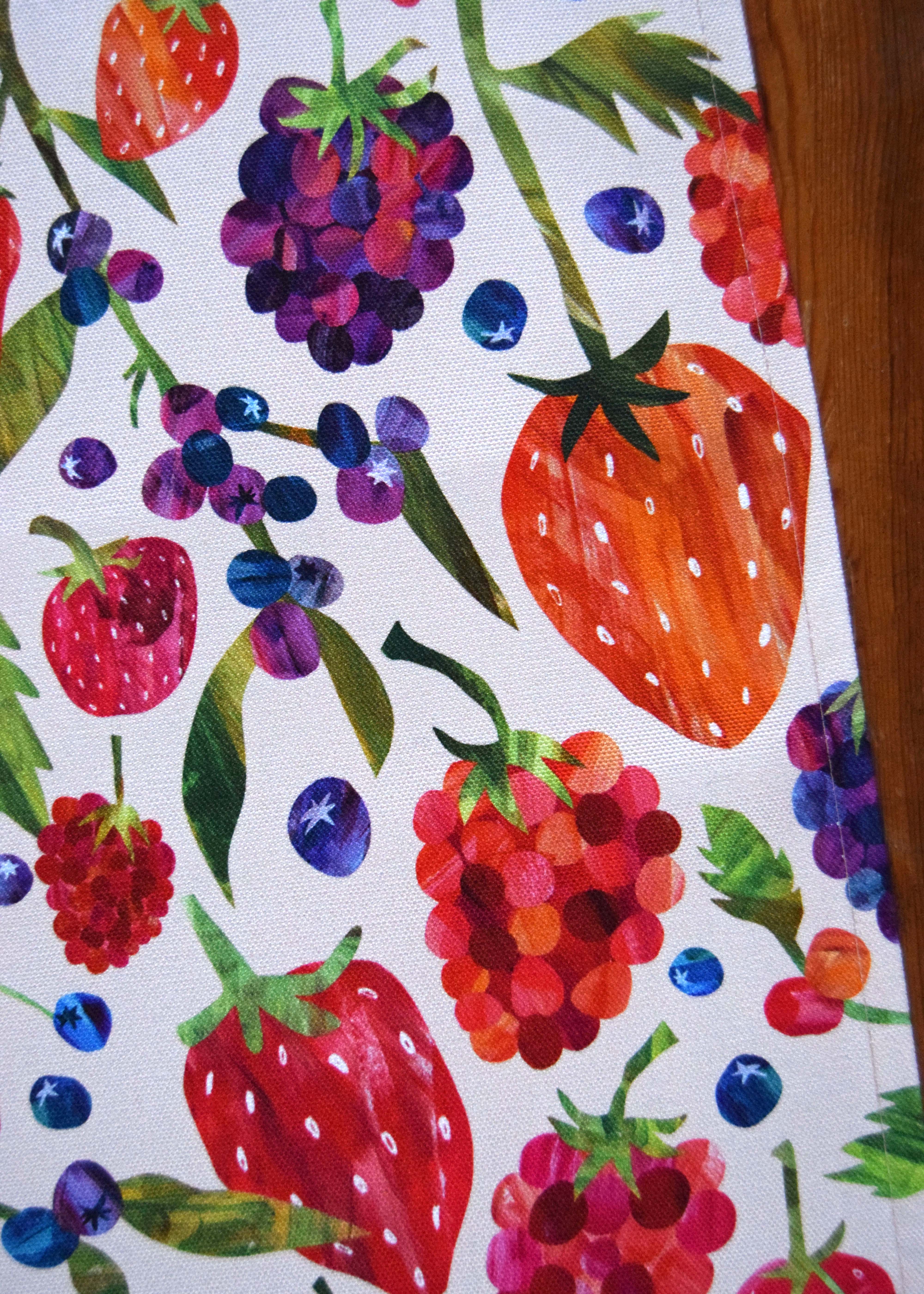 Freya Snow - Wholesale Tea Towel - Berry Burst Tea Towel / Cotton Dish Towel / Kitchen Towel4