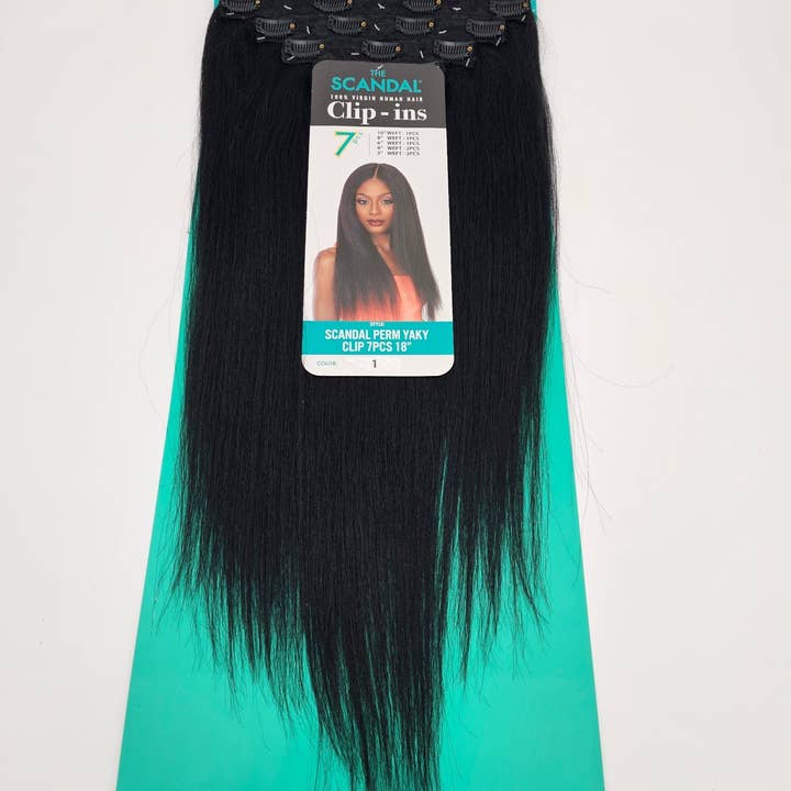 Latour Hair Beauty Supply - Wholesale Hair Extensions - SCANDAL PERM YAKY CLIP 7PCS12