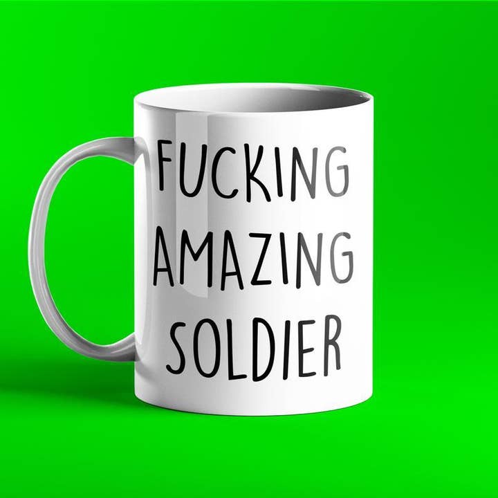 Fucking Amazing Soldier for wholesale by Prickly Cards