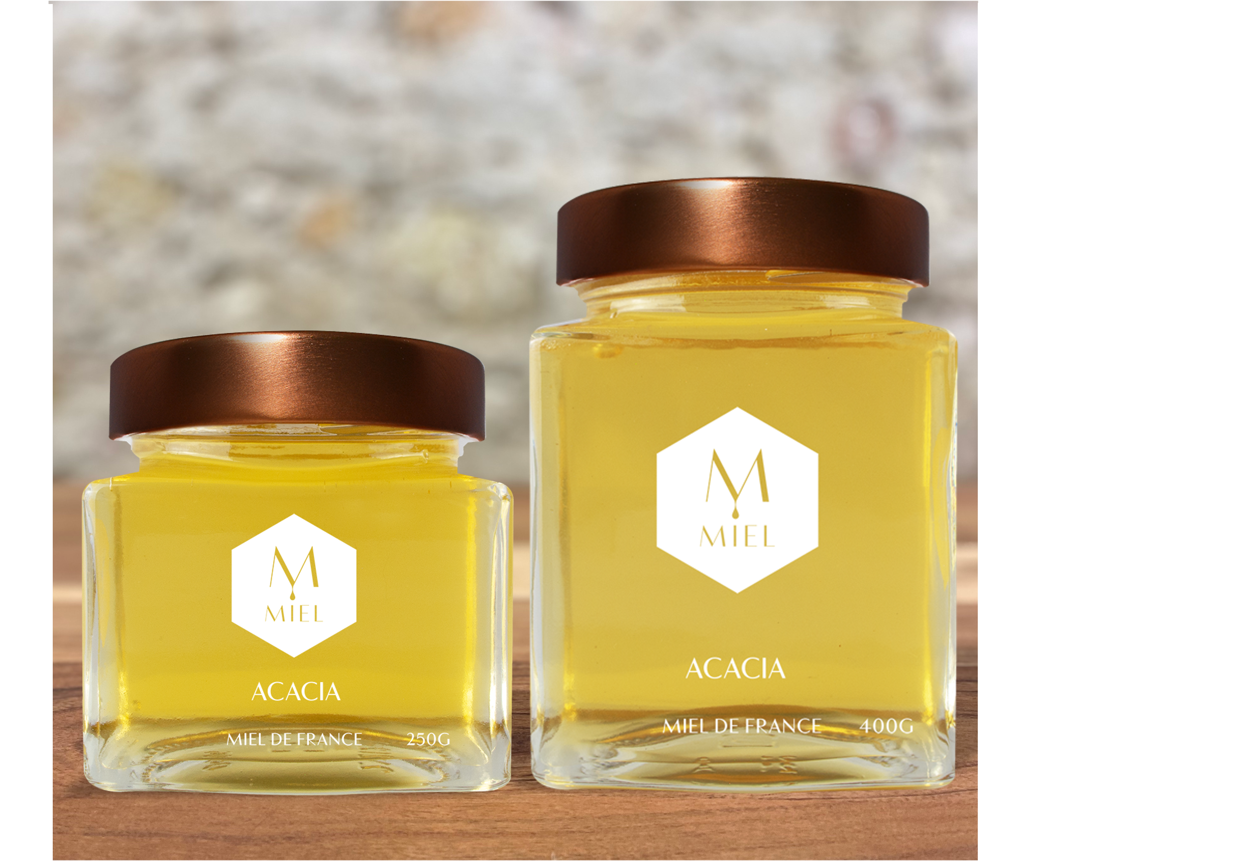 La Manufacture du Miel - Wholesale Honey - Acacia honey - 250g1