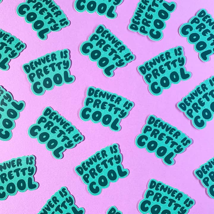 Vinylaufkleber Denver is Pretty Cool — LETZTE CHANCE STOCKING STUFFER ALS WEIHNACHTSGESCHENK für den Großhandel von Your Gal Kiwi