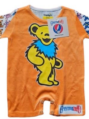 Daphyl's LLC - Wholesale Onesie - Kids - Grateful Dead Dancing Bear Onesie Romper2
