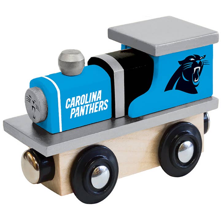 Carolina Panthers Toy Train Engine for wholesale by Masterpieces Puzzles