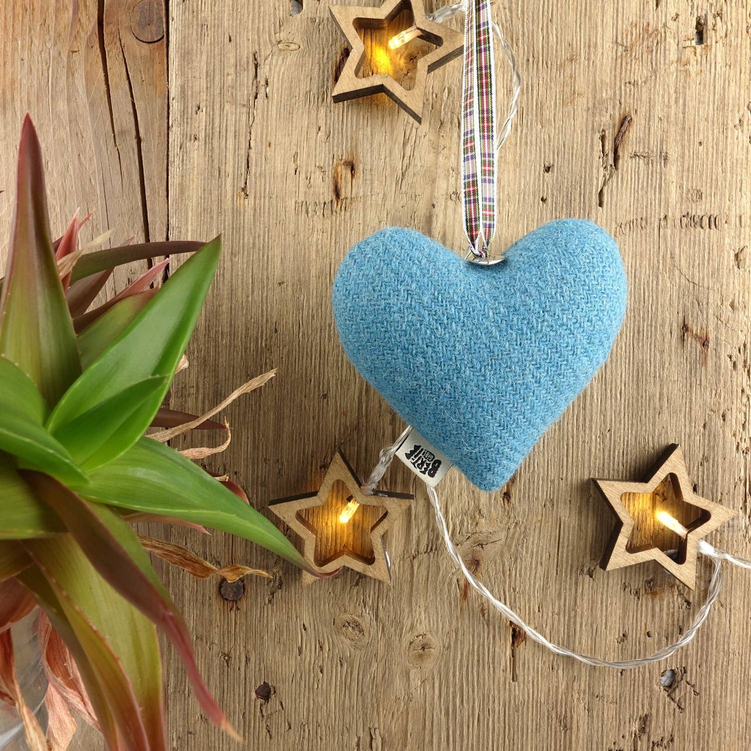 Bertie Girl - Vendita all'ingrosso Decorazione - Cuore Muckle - Azzurro0