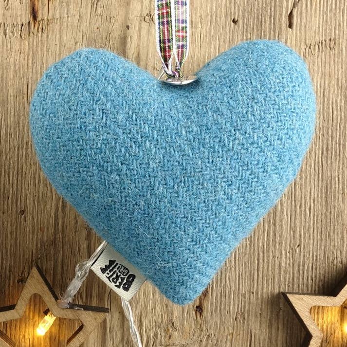 Bertie Girl - Vendita all'ingrosso Decorazione - Cuore Muckle - Azzurro0