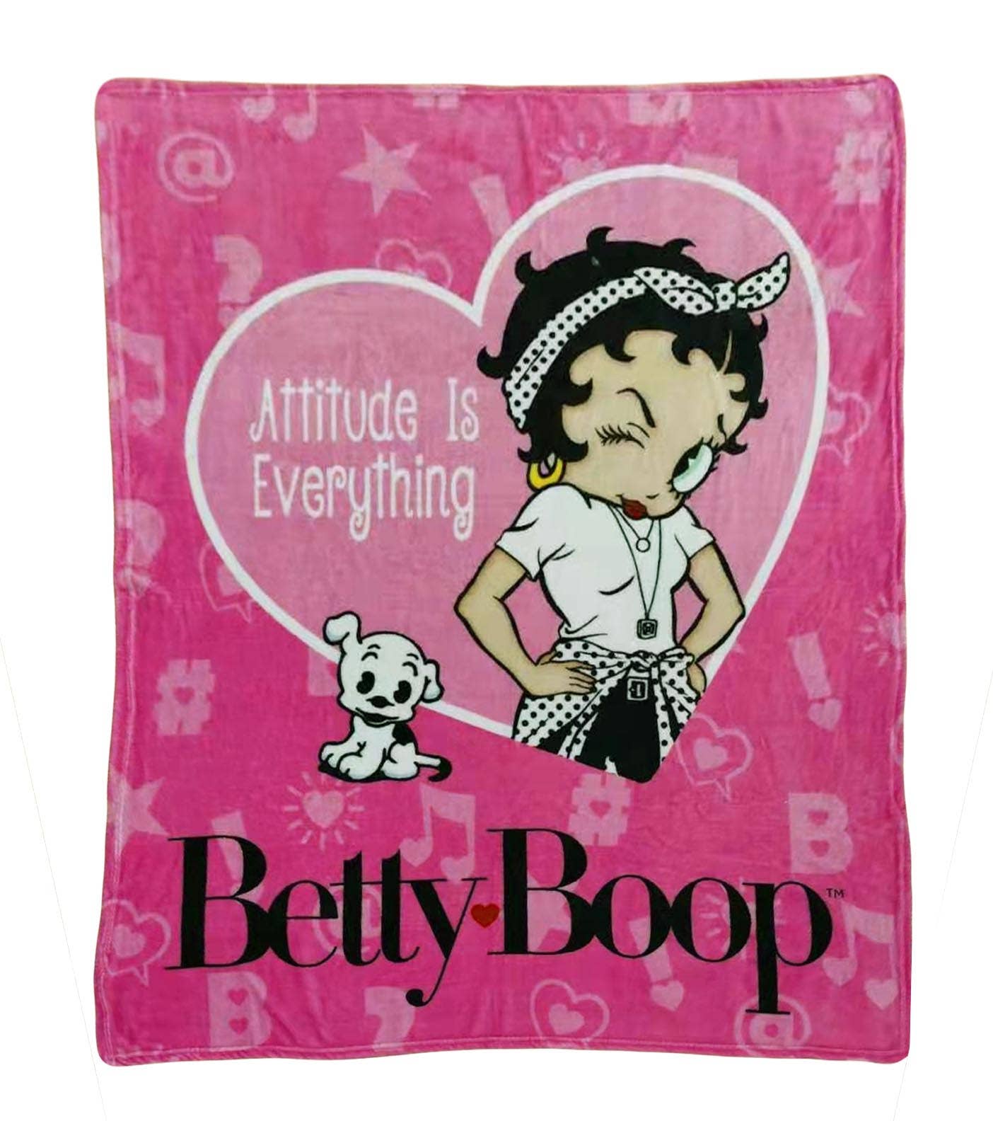 MID-SOUTH PRODUCTS - Wholesale Throw Blanket - Betty Boop Throw Blanket - Attitude