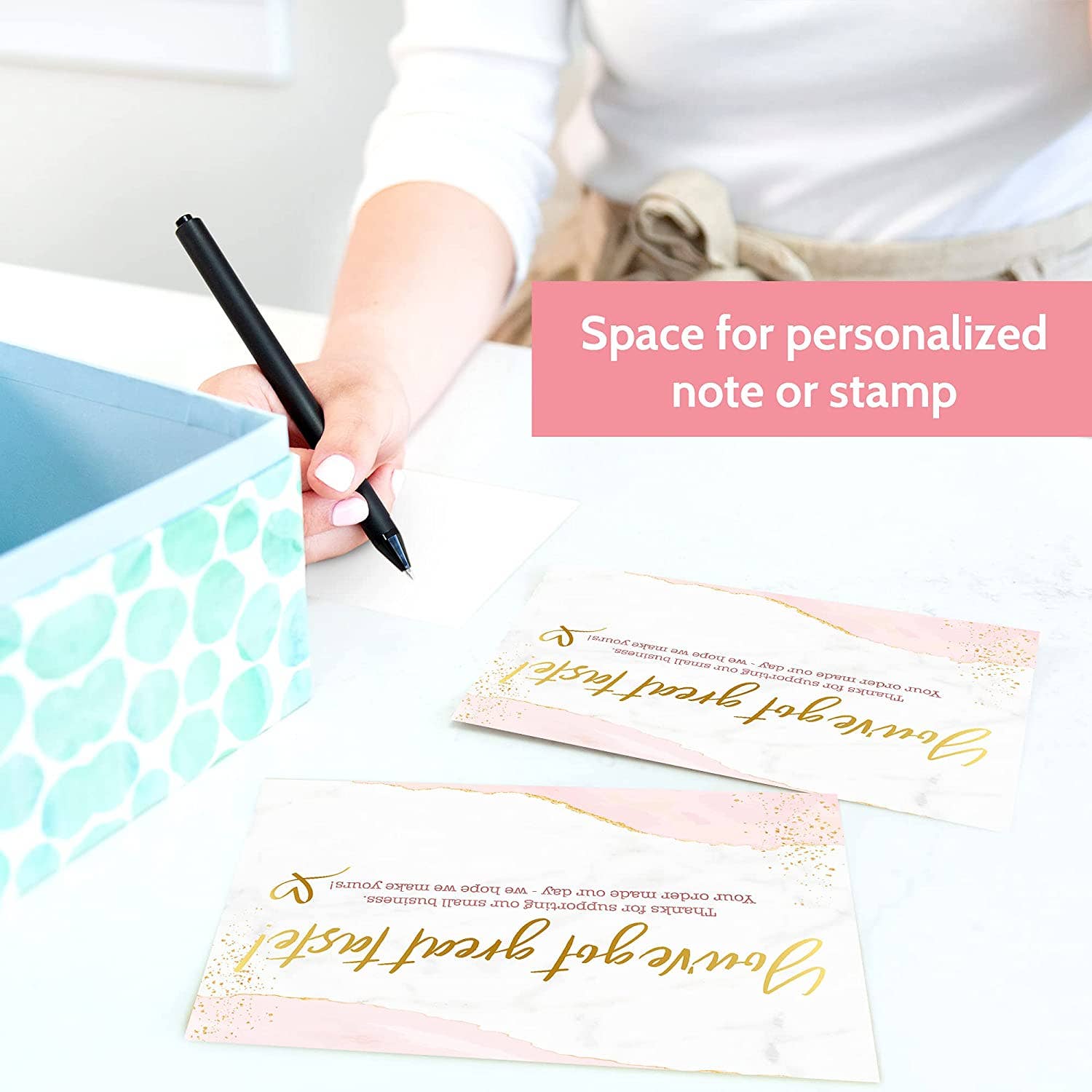 T Marie - Wholesale Thank You Card - 50 4x6" Thank You Order Cards - You’ve Got Great Taste5