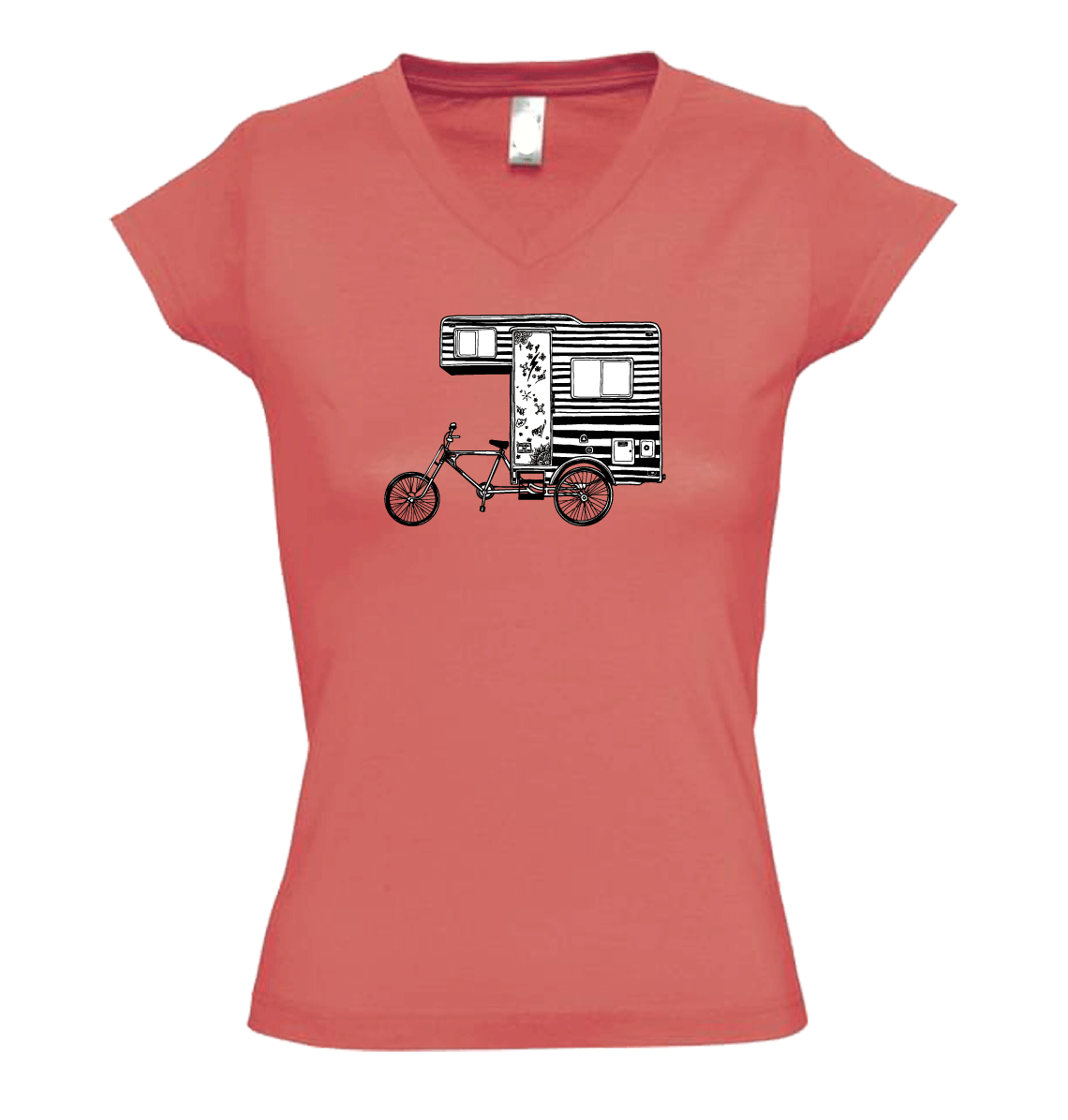 Hot Savoie 74 – wholesale T-shirts med screentryck – Dam – Dam-t-shirt - Cykel12