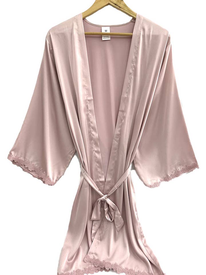 Assorted Pyjama Dress with thin straps and bathrobe/N36501 for wholesale on Faire8