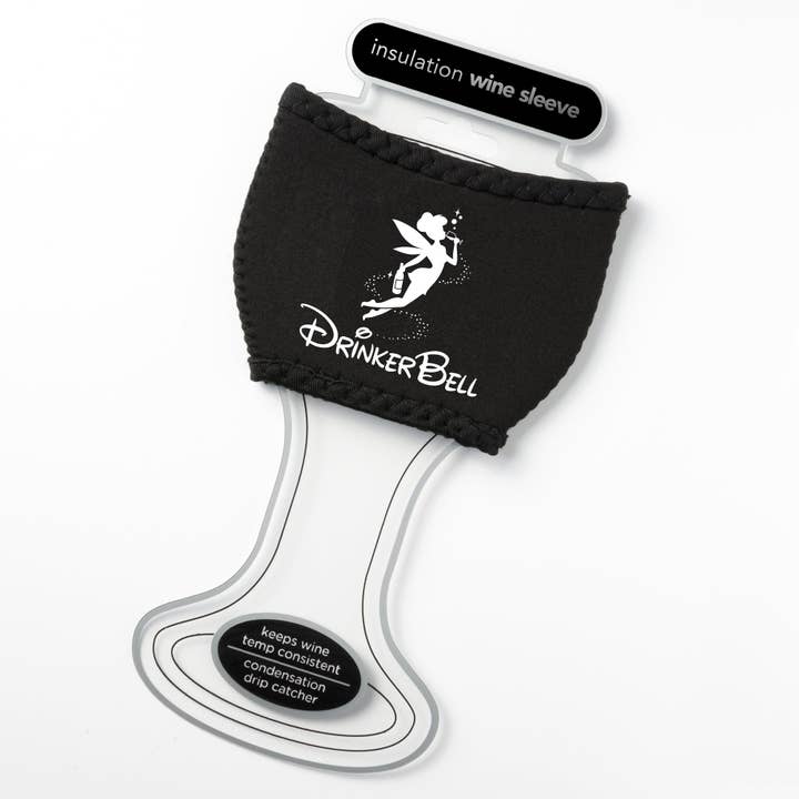 Chris’s Stuff Inc. - Wholesale Drink Huggers & Koozies - Drinker Bell Wine Glass Sleeve
