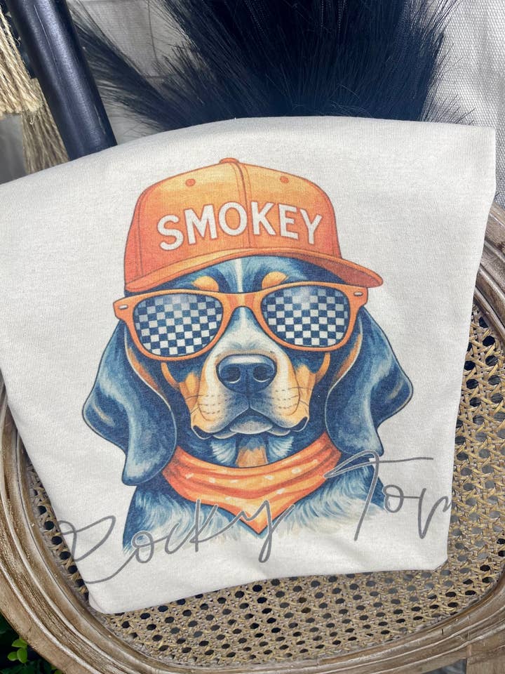 Smokey the Dog (Gildan Tee) for wholesale by It's A Tee Party