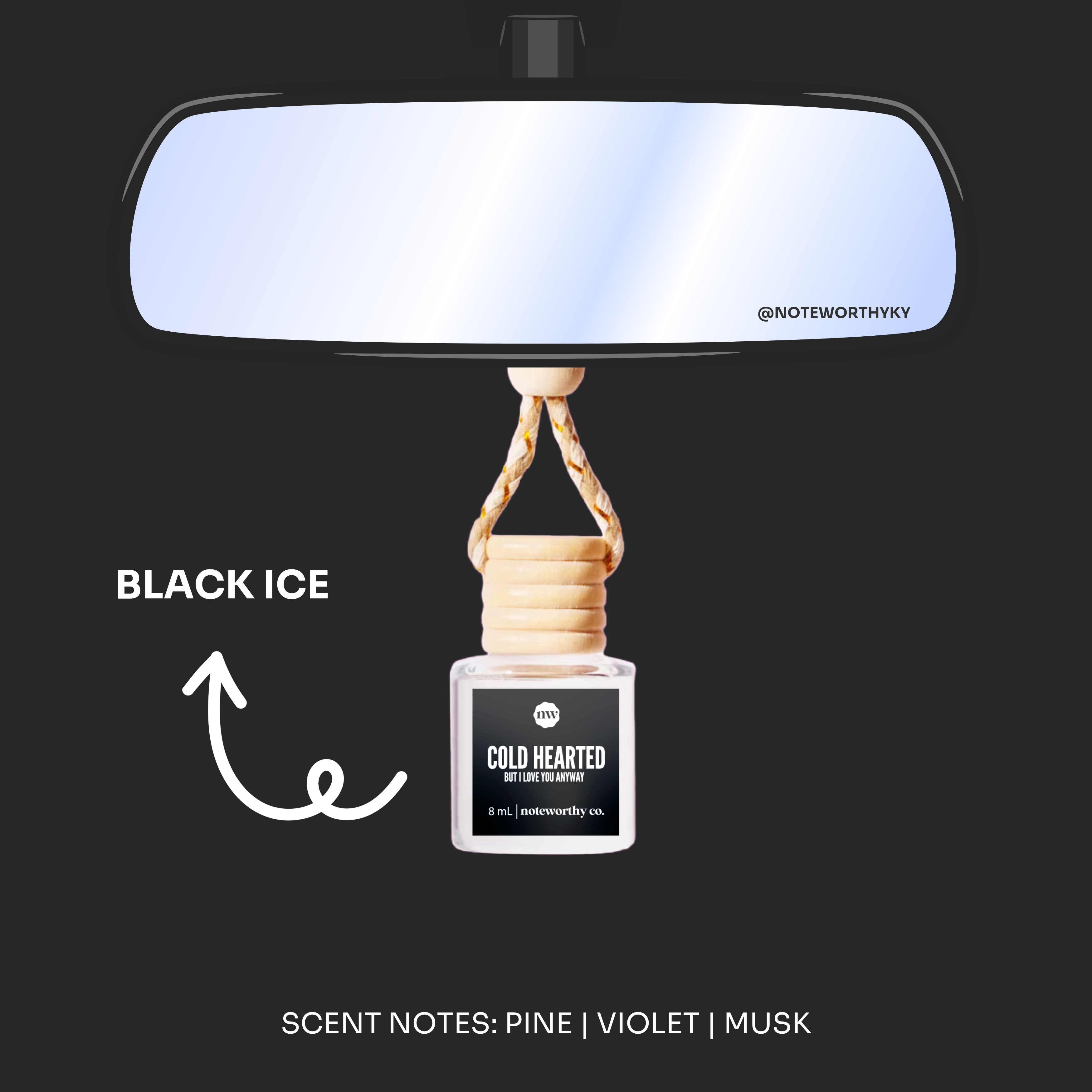 Noteworthy Co - Wholesale Car Freshener - Unisex - Car Diffusers | Valentine Collection0