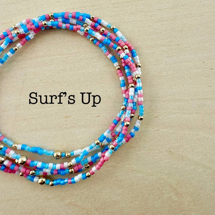 Back Bay Bead Company - Wholesale Beaded Bracelet - Stretchy Seed Bead Bracelets Gold Fill Gifts for Her Jewelry26