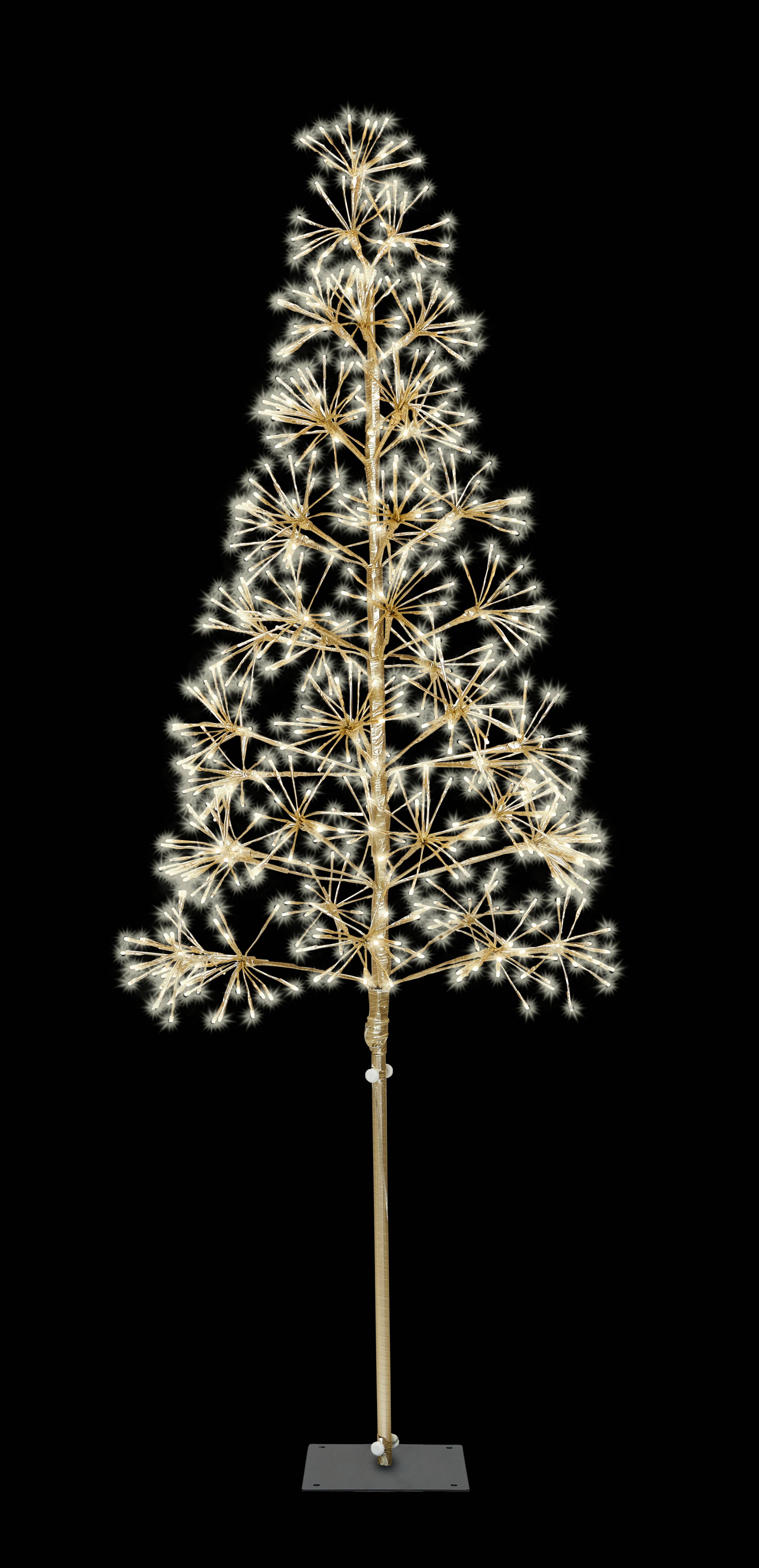 Winterland Inc. - Wholesale Christmas Decoration - 6' Warm White Starburst LED Tree0