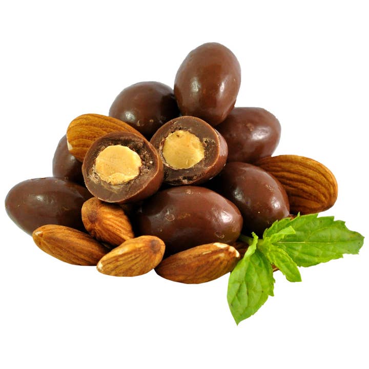 Poppy's Chocolate - Wholesale Chocolate-covered sweets - Milk Chocolate Coated Almonds 200g