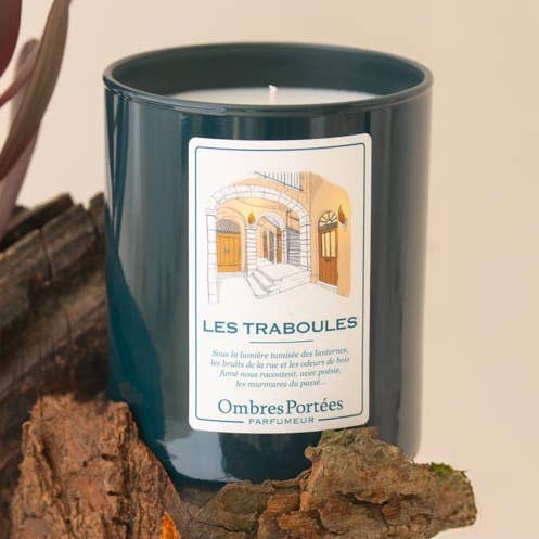 The Traboules Ombres Portees Parfumeur scented candle for wholesale by T A N D E M . Fragrances