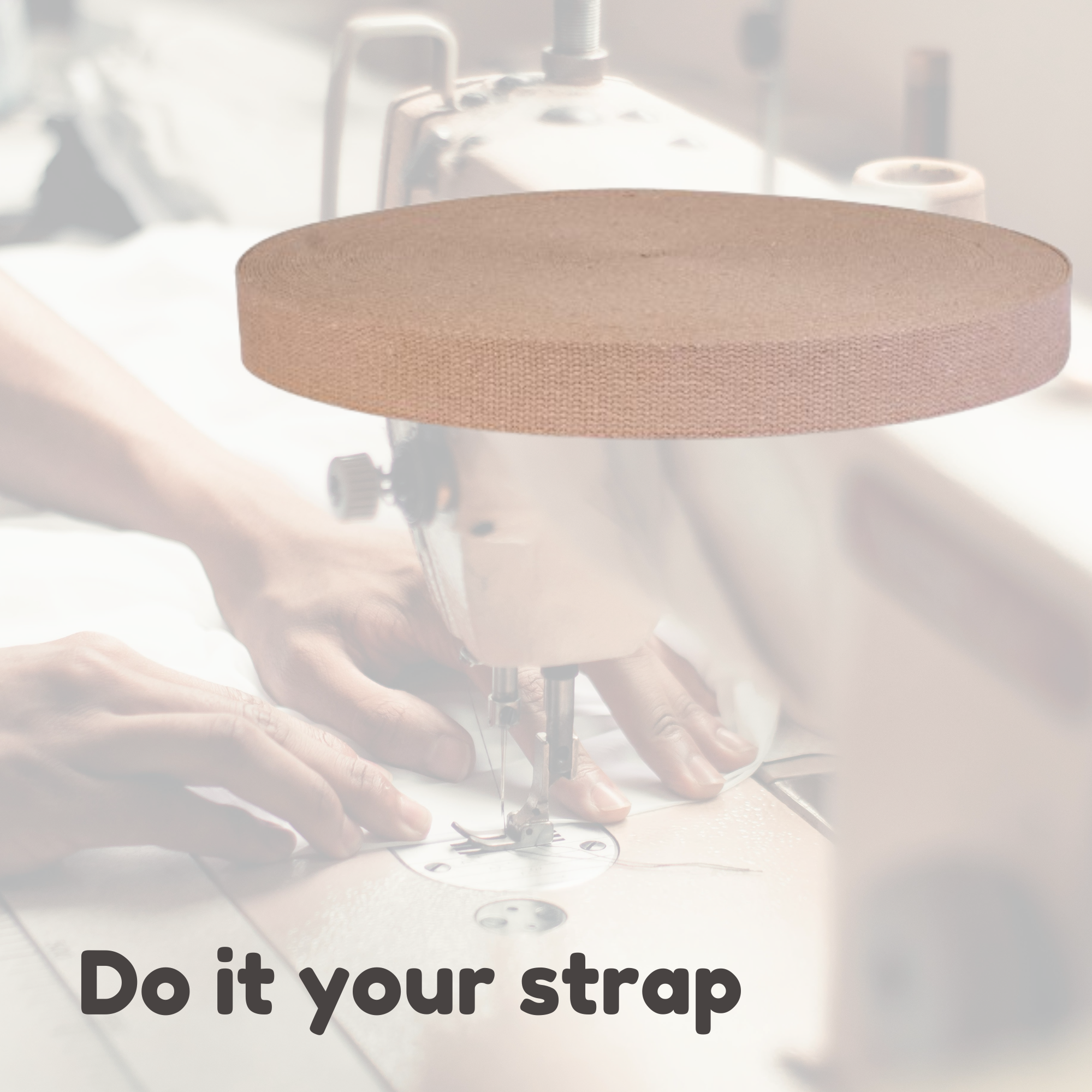 Dream Trimming Goods LLC - Vente Matériels de bricolage - Sangle en coton épais naturel 1" x 10 yards pour poignée de couture9