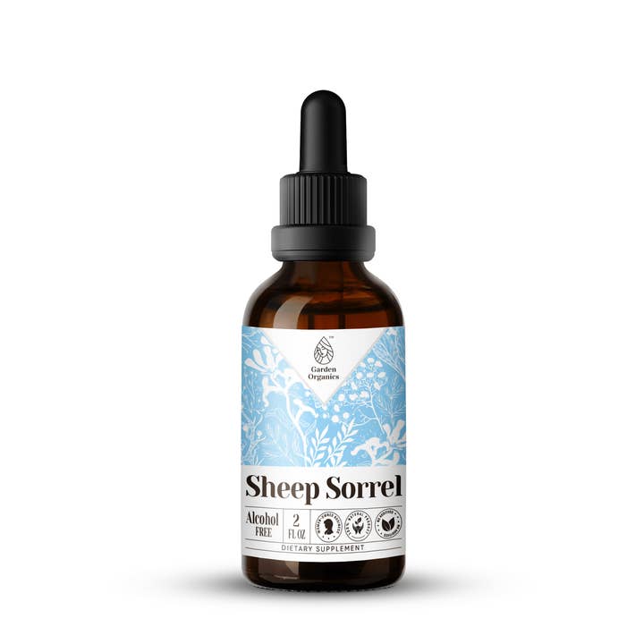 Sheep Sorrel Tincture for wholesale by Garden Organics