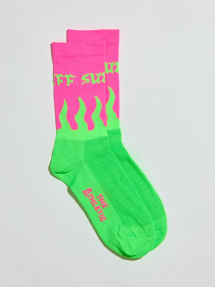 SUPER TUFF Hot In Here Socks for wholesale by The Athletic Community