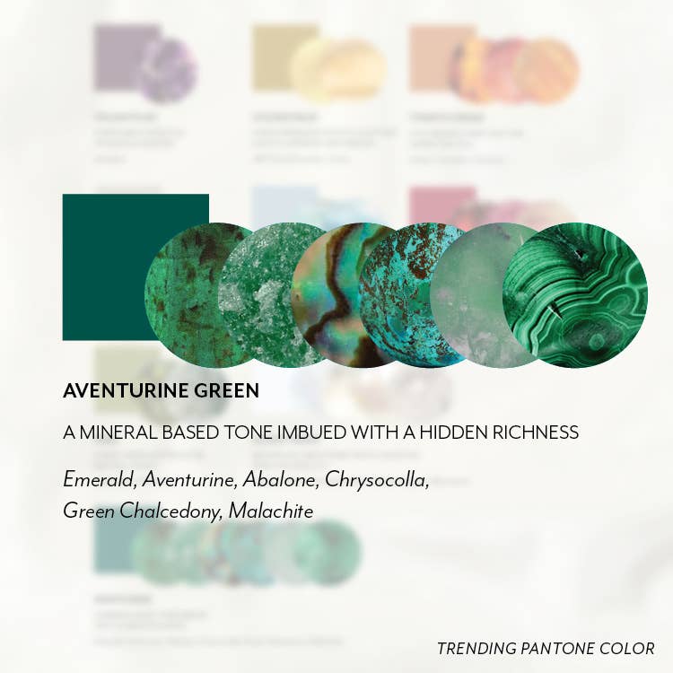 Luna Norte - Wholesale Hoop Earrings - 14Kt Sterling Silver Sightings Hoop Earring - Green Chalcedony1