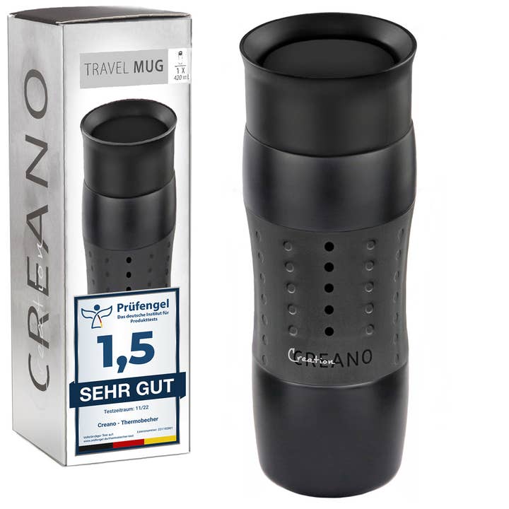 Creano – wholesale Insulated mug/tumbler – Creano Design Travel Mug 420 ml, Coffee to Go Mug