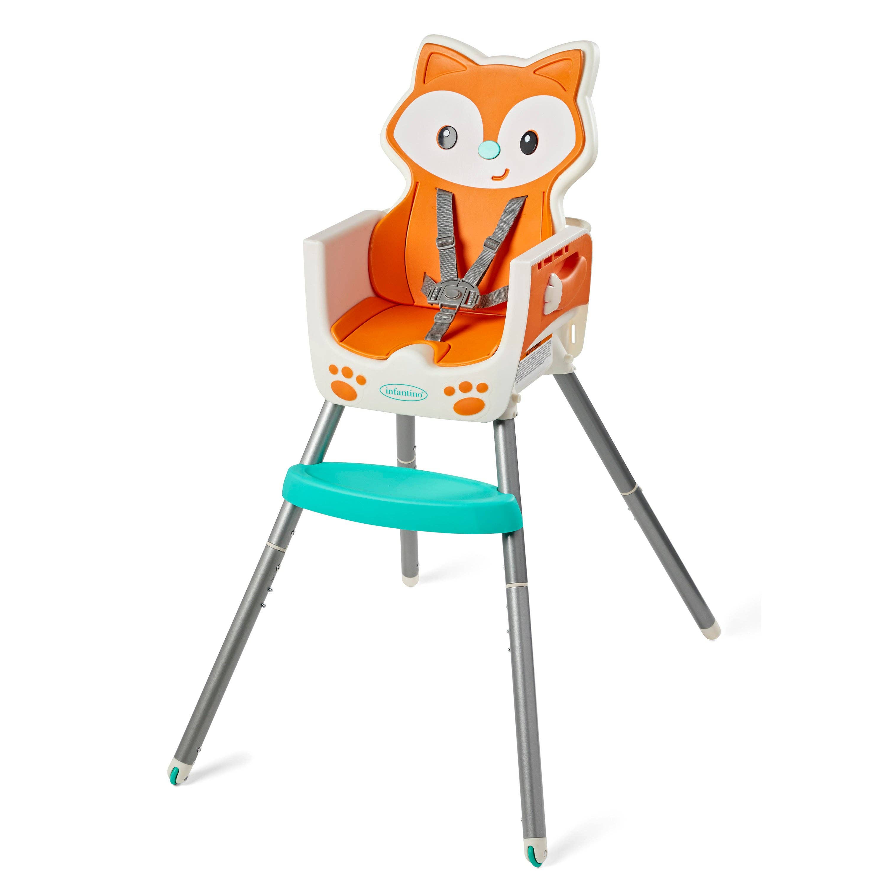Infantino - Wholesale Highchair - Baby - Grow-With-Me 4-in-1 Convertible High Chair - Fox19