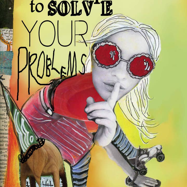 Erin Smith Art – wholesale Everyday greeting card – G148 Solve Problems Greeting Card1