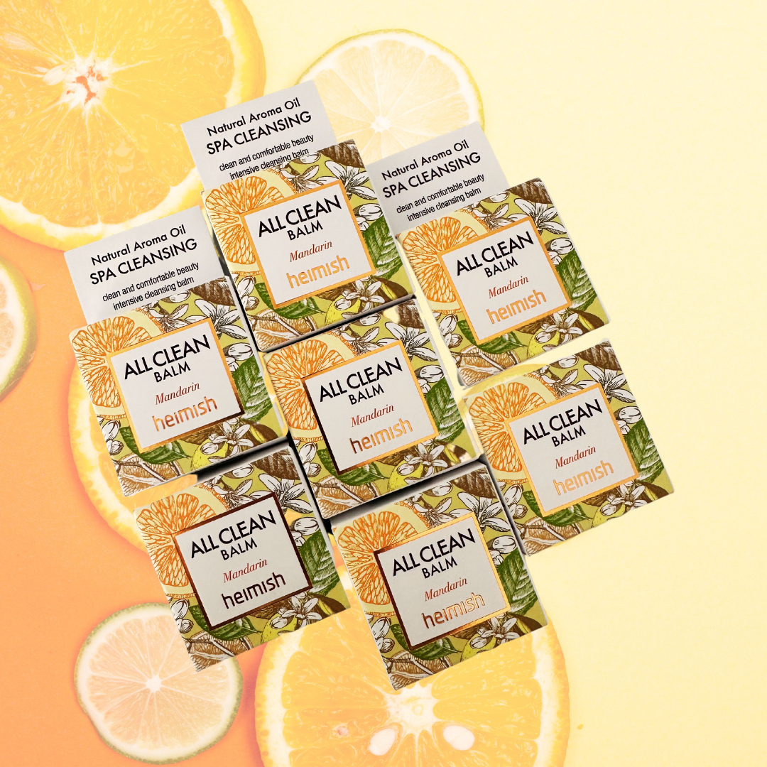 Best Beauty Group - Vente Démaquillants - HEIMISH Échantillon Blister de Baume Démaquillant Vegan Tout Propre1