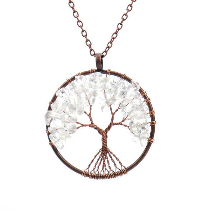 Gypsy Soul - Wholesale Pendant/Charm Necklace - Spirit Tree Bronze Necklace - 12 necklaces8