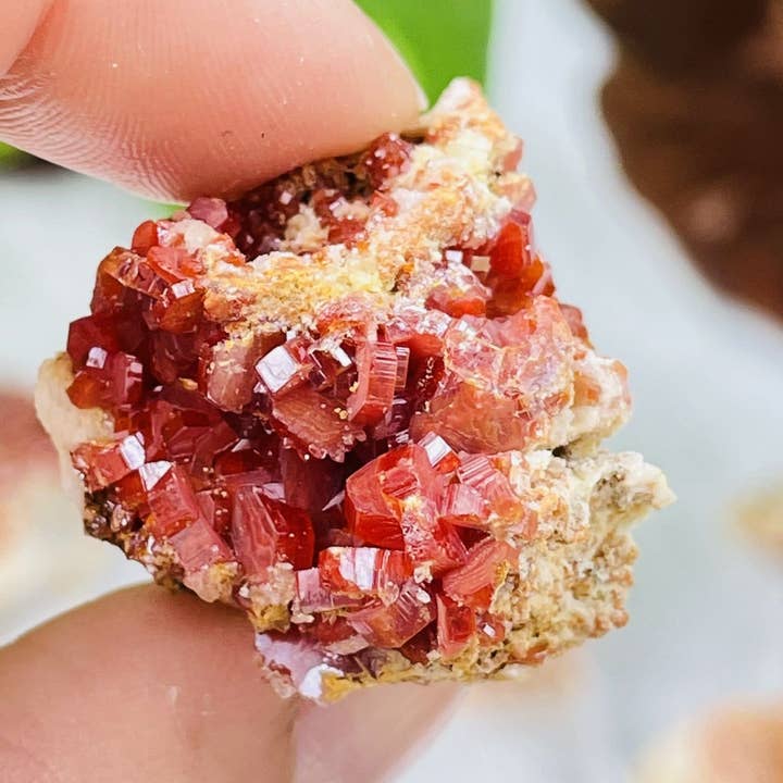 Rock Paradise - Wholesale Spiritual Stone/Crystal - Crystal Natural Vanadinite Raw Specimen - Spiritual Stone