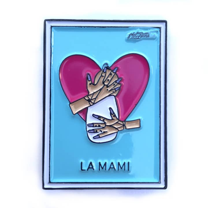 La Mami Loteria Pin voor wholesale door Shadowplay Collective