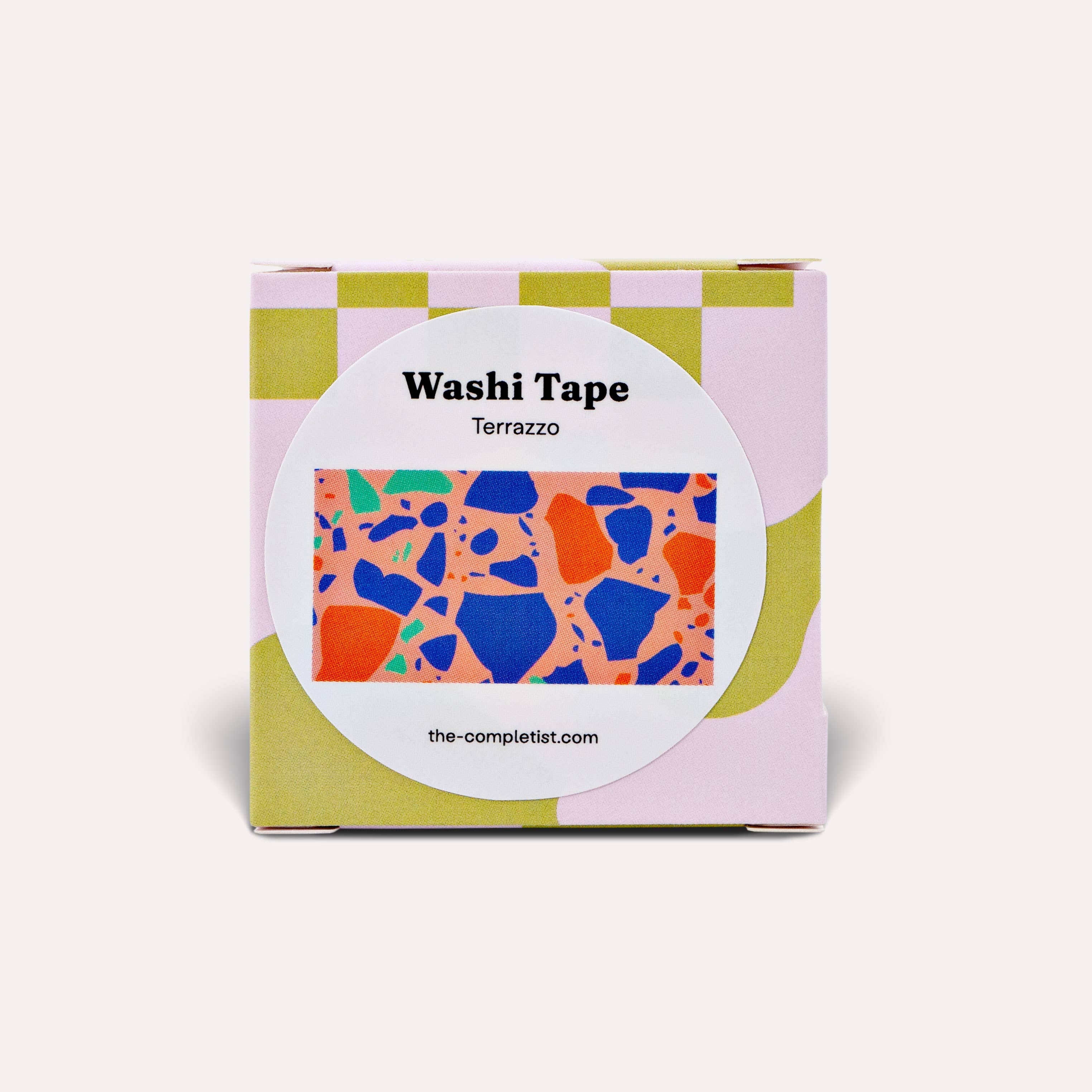 The Completist (No duties on USA orders!) - Wholesale Washi Tape - Peach Terrazzo Washi Tape2