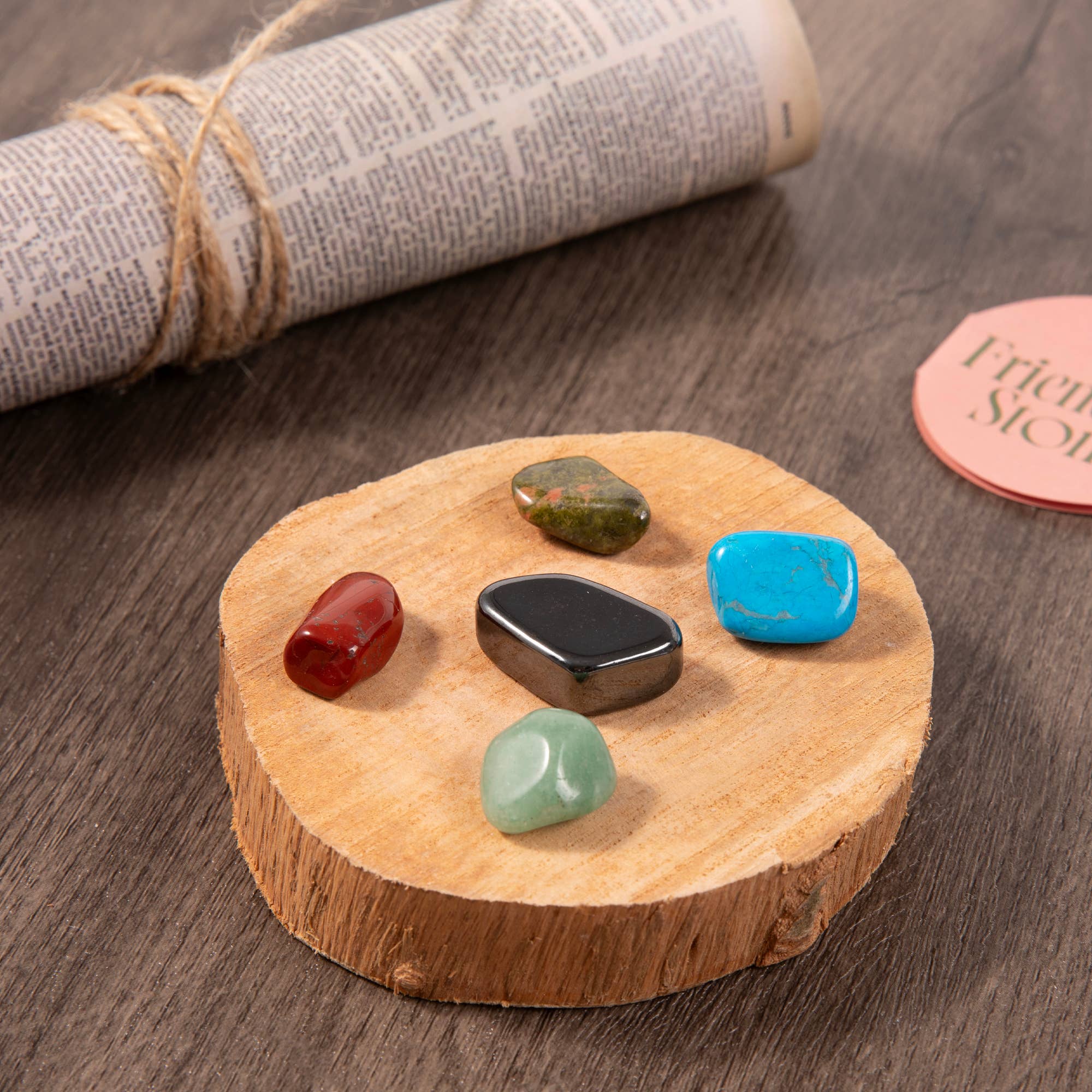 Myga - Wholesale Spiritual Stone/Crystal - Myga Wellbeing Crystal Collection - Display 24 Units25