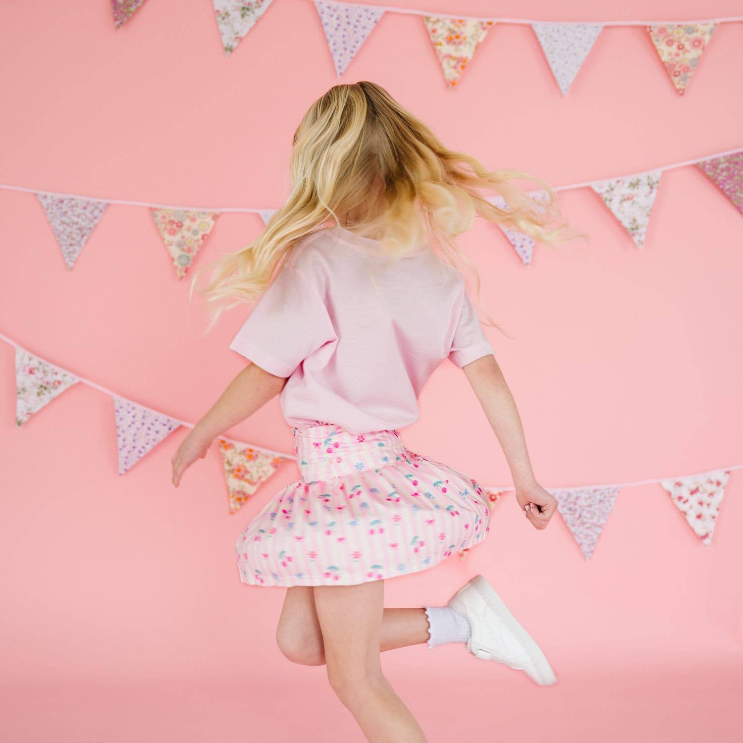 Sweet Wink - Wholesale Skort - Kids - Cherry Bow Athletic Skort - Kids Clothing - Activewear4