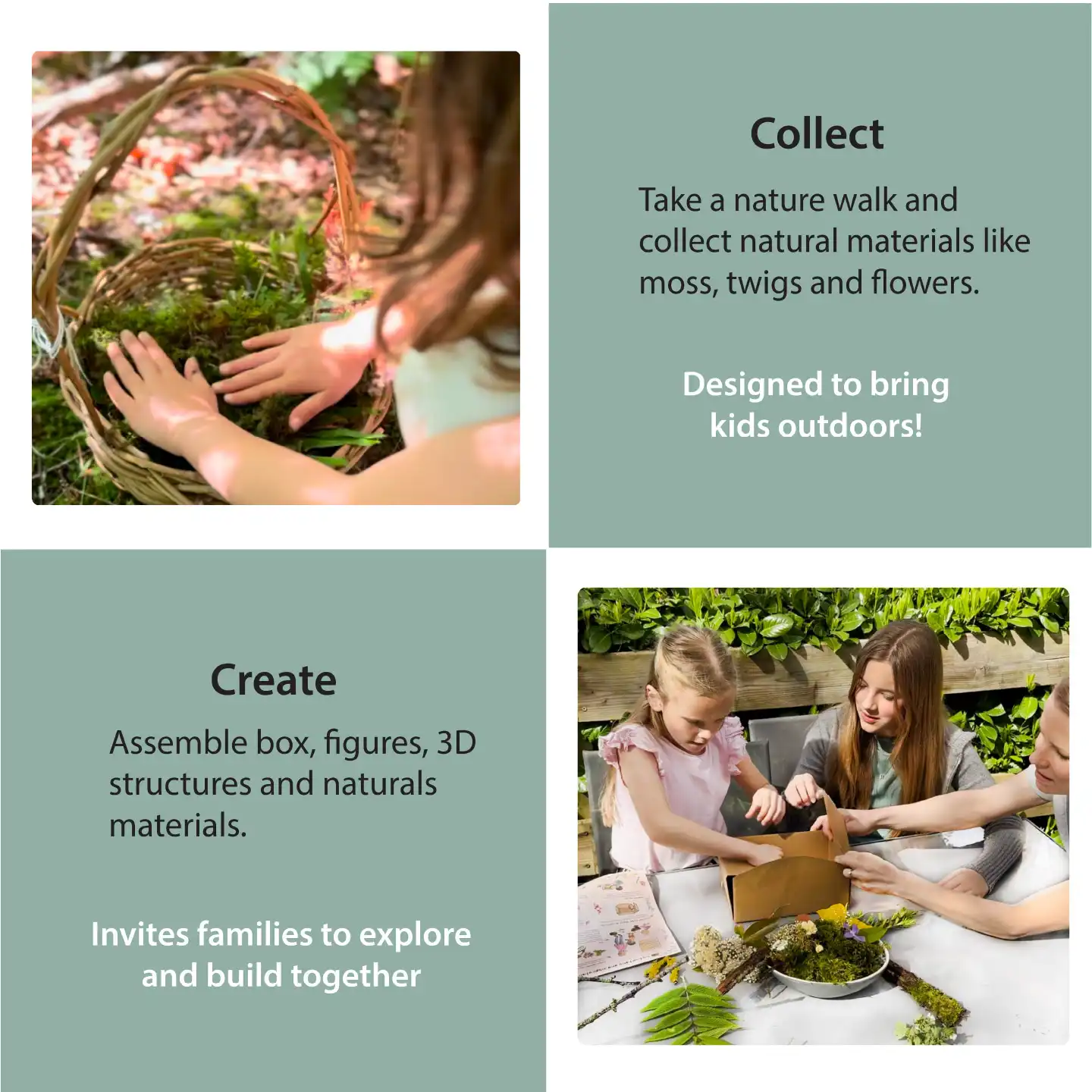 Heidi Huckleberry - Wholesale DIY Craft Kit - Nature Diorama Craft Kit: GNOME SWEET HOME - Make A Scene7