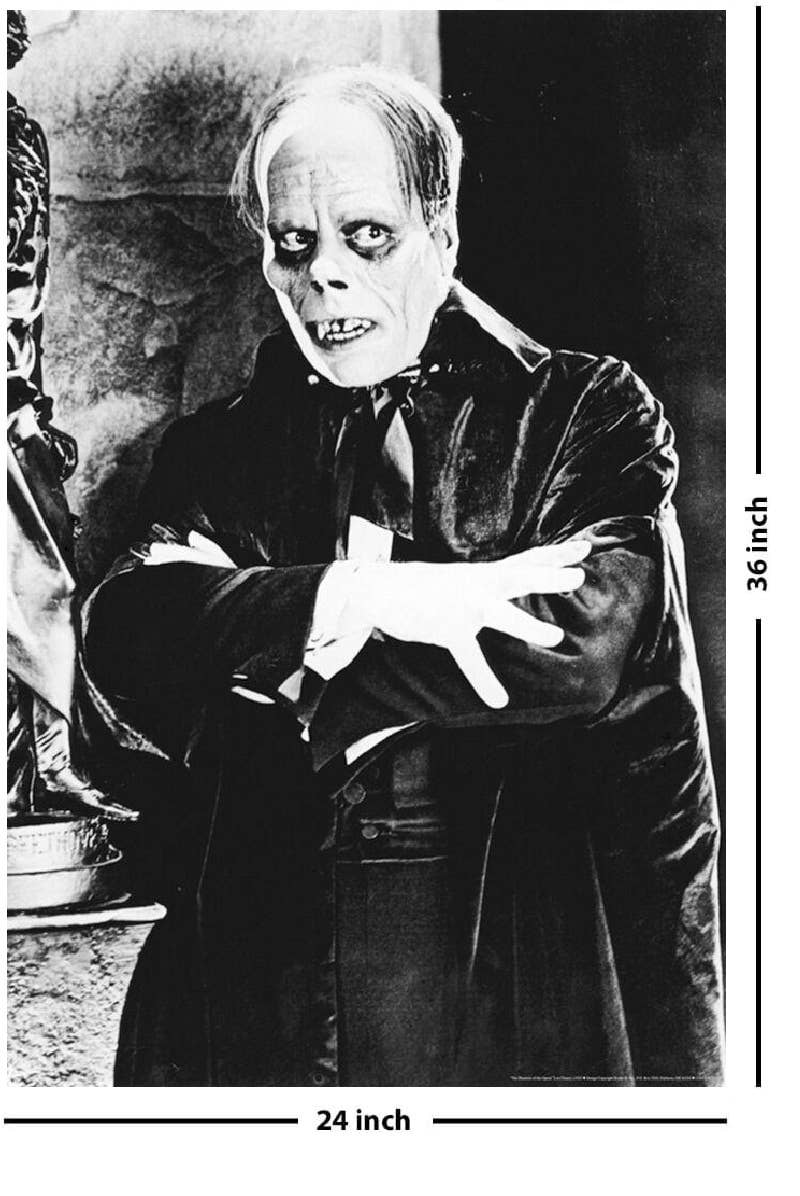 Scorpio Posters - Wholesale Poster - Phantom Of The Opera "Lon Chaney" Poster - 24" X 36"1