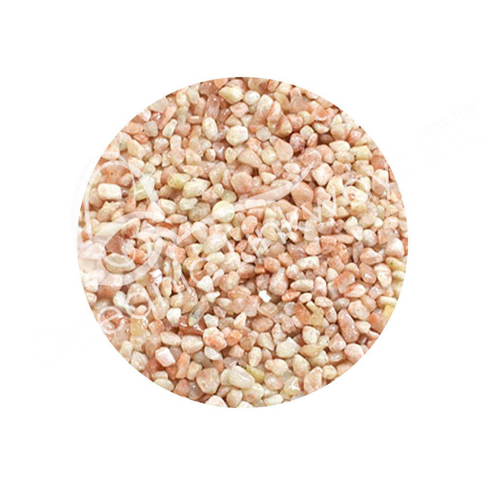 Oceanic Linkways Inc - Wholesale Spiritual Stone/Crystal - TUMBLED CHIPS - SUNSTONE 4-6 MM (KG)