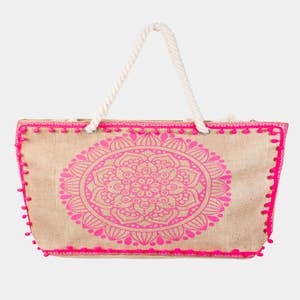 Bohemia Tote Bag Women, Bohemian Crochet Bag, Aztec Women Handbags