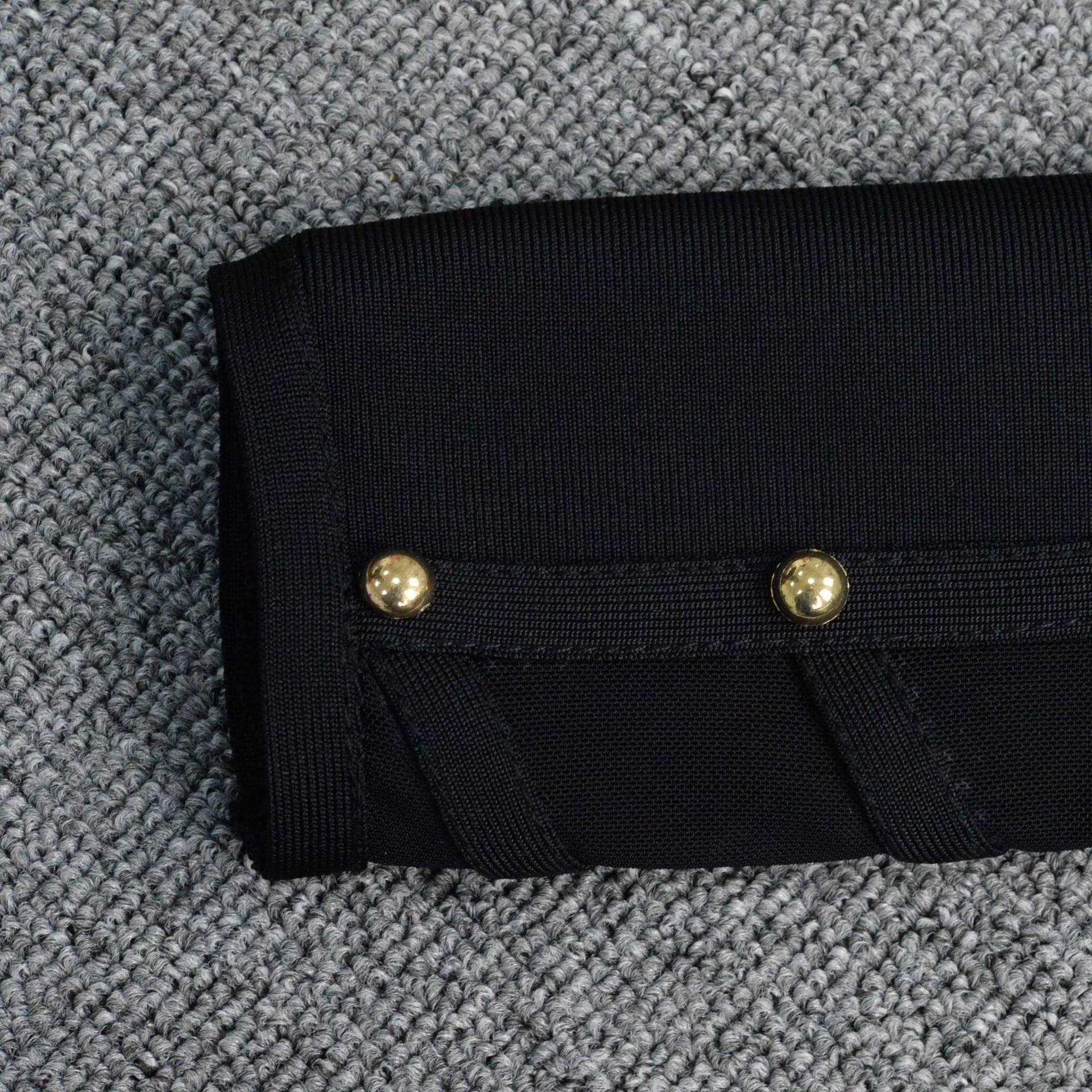 Black SY290 Glamorous Mesh Long Sleeve Bandage Dress for wholesale on Faire11