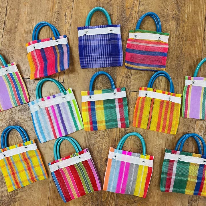Cielito Lindo - Wholesale Gift Bag - Mexican Mini Market Bag 4.5 x 4 inches