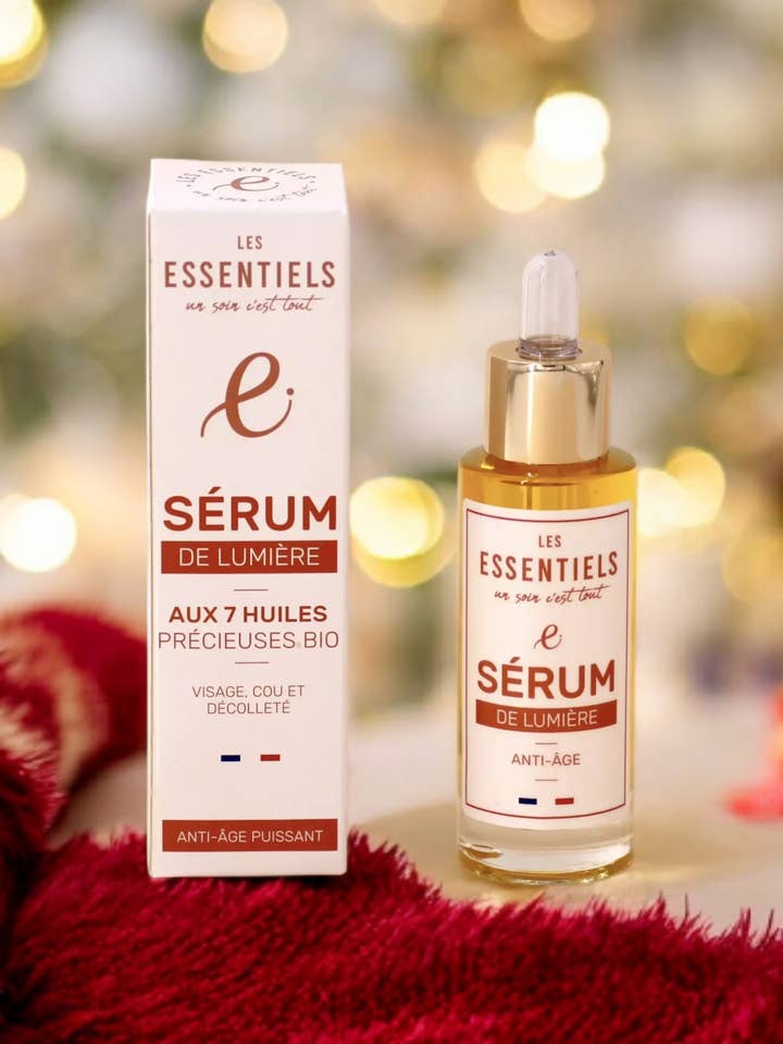 Anti Aging Light Serum- COSMOS Organic for wholesale by Maitre Savonitto